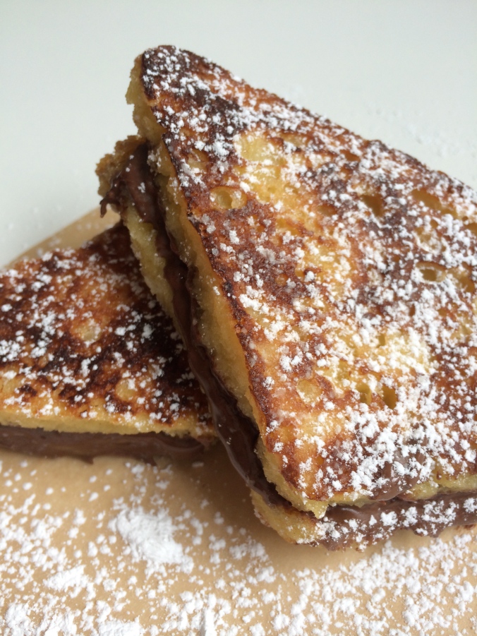 Nutella French Toast Sandwiches